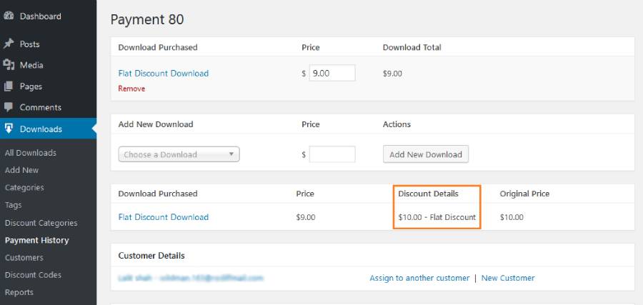 EDD Category Discount - Payment Page