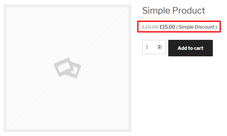 Category Discounts for WooCommerce - Cart Page